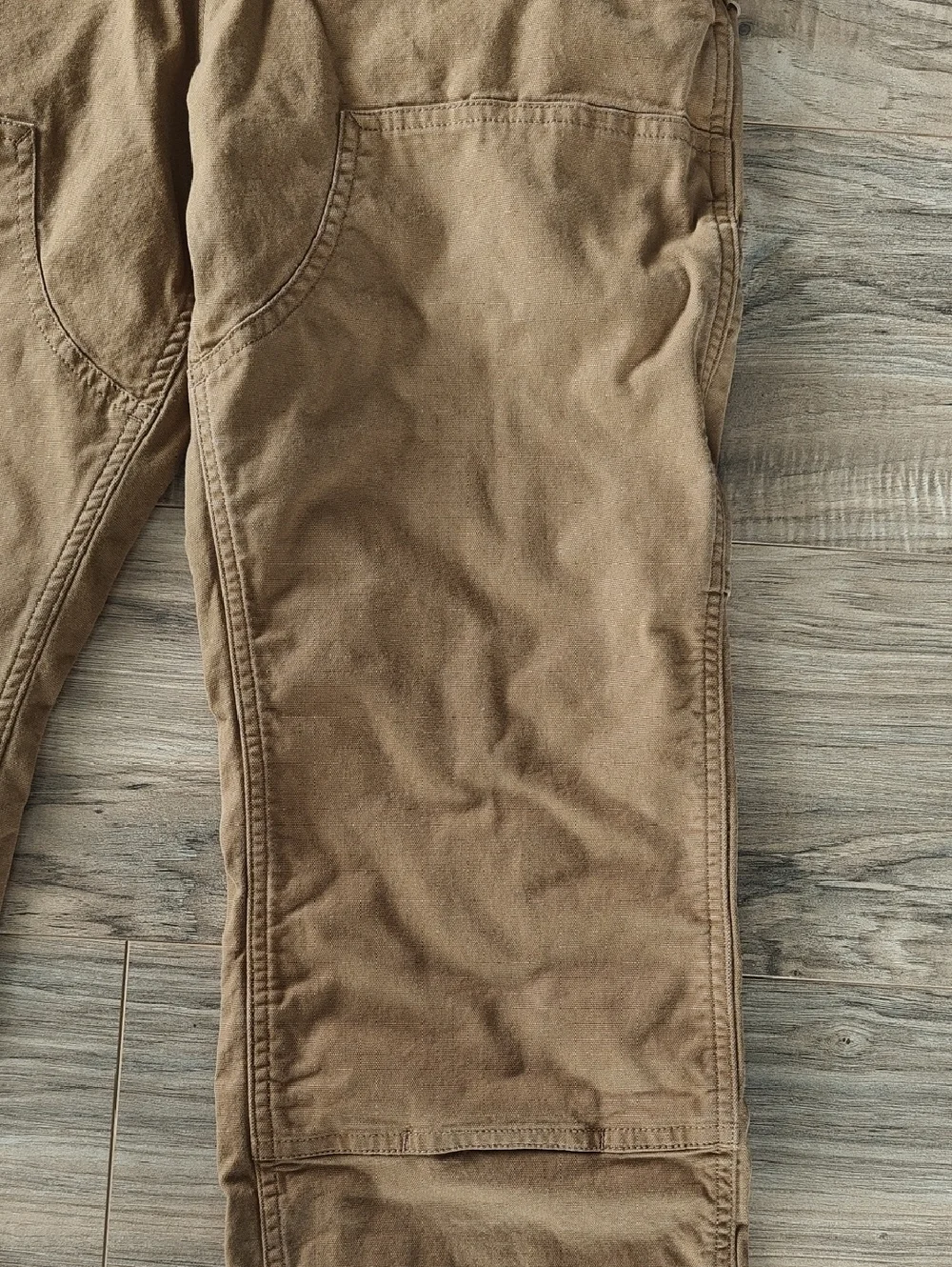 EUC Carhartt Women's Rugged Flex Loose Fit Canvas Bib Overalls - Picture 6 of 12